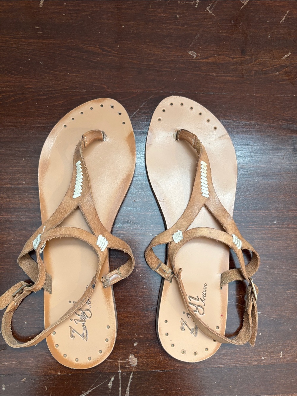 Zigi Artisan Leather Sandals